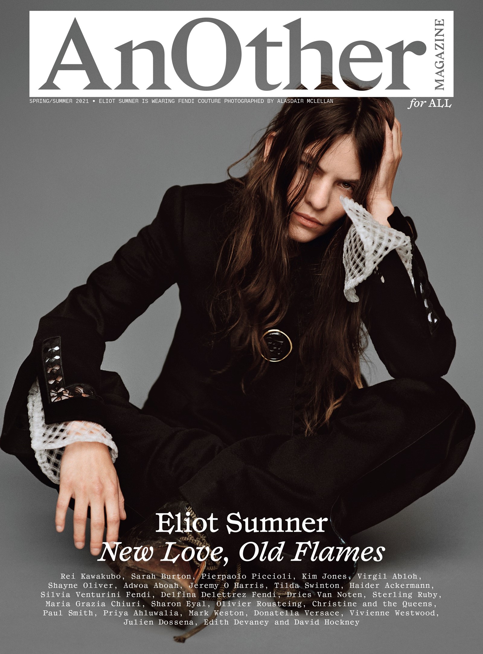 Eliot Sumner Alasdair McLellan AnOther Magazine cover 2021