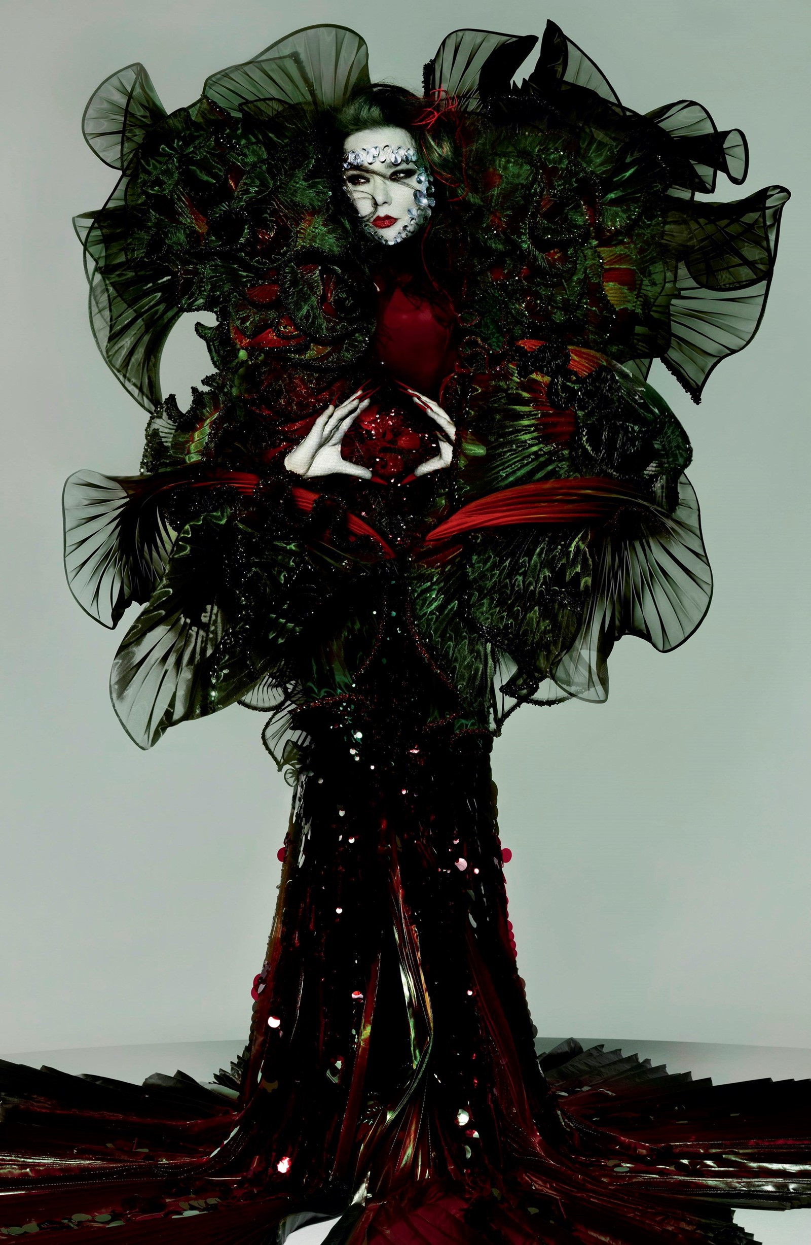 Bjork by Nick Knight, Styling by Edda Gudmundsdottir